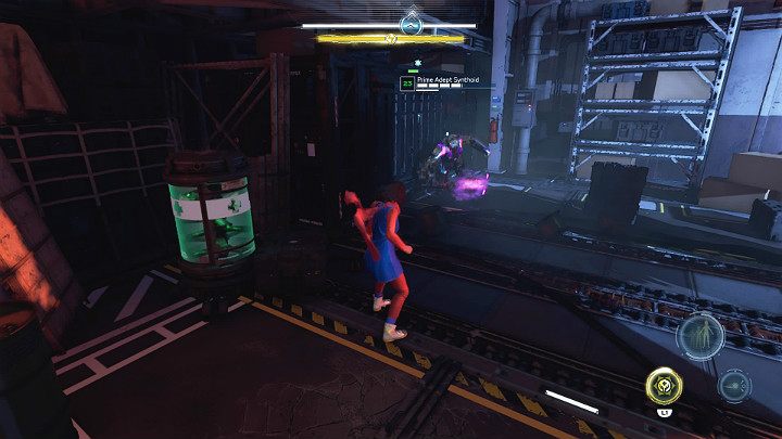 In the next room, youll have to fight several Synthoids and AIM soldiers - Marvels Avengers: Once an Avenger, walkthrough - Helicarrier - Marvels Avengers Guide