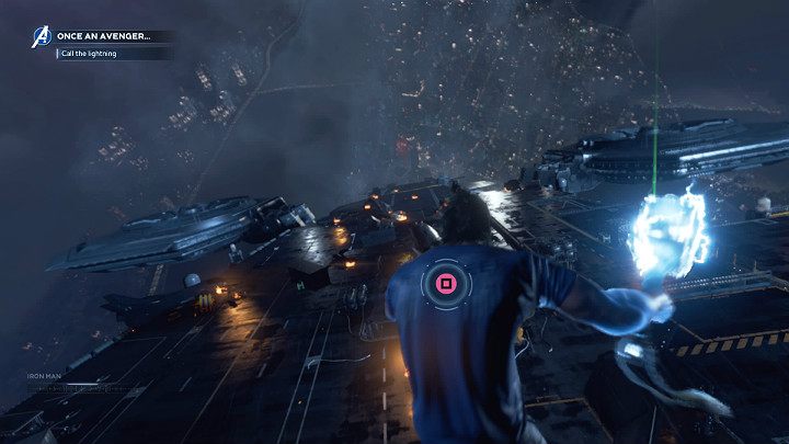 You now have to restore power to the Chimeras engines - Marvels Avengers: Once an Avenger, walkthrough - Helicarrier - Marvels Avengers Guide