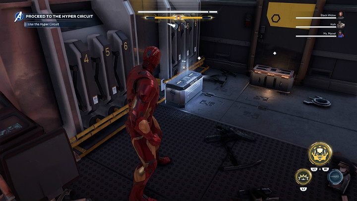 Once the fight is over, search the nearby building (you have to get on the balcony from the outside) - Marvels Avengers: Agony and the Ant Hill, walkthrough - Utah Badlands - Marvels Avengers Guide