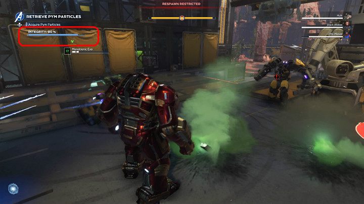 The AIM building is extremely well guarded - Marvels Avengers: Agony and the Ant Hill, walkthrough - Utah Badlands - Marvels Avengers Guide