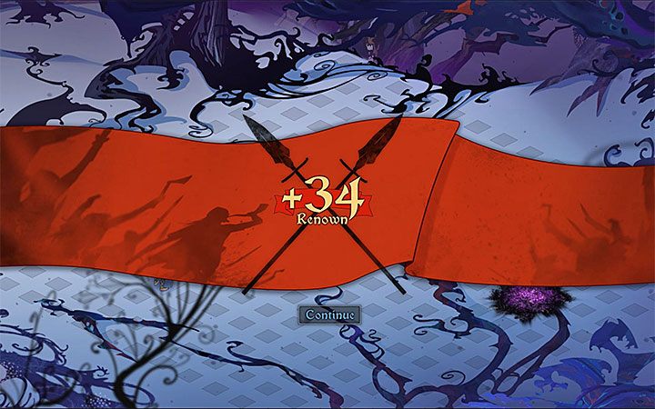 Renown points are important in The Banner Saga series - Exploring the games world in The Banner Saga 3 - Game basics - The Banner Saga 3 Game Guide