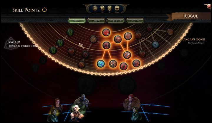 Rogue Skill Book. - Rogue abilities | Character classes in The Bards Tale 4 - Character classes - archetypes - The Bards Tale 4 Game Guide