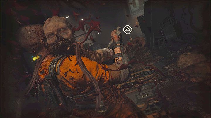 One of the most troublesome opponents in the game is a head connected to a long spine - they can deal Jacob massive damage or even kill him (if you fail the QTE) - Callisto Protocol: Beginners guide - Basics - The Callisto Protocol Guide