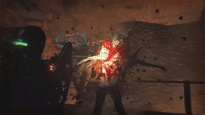 Use the glove until all your energy reserves are exhausted - Callisto Protocol: How to defeat the Two-head boss? - FAQ - The Callisto Protocol Guide