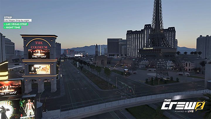 Description: Las Vegas Strip by night - The Crew 2: Album - Street Racing - The Crew 2: Photo Ops - The Crew 2 Game Guide