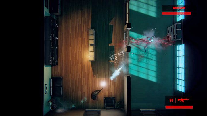 The location where you face the boss is vertical - Waise Chow in Chapter 1 (Four Days Earlier) | Bosses in The Hong Kong Massacre - Bosses - The Hong Kong Massacre Guide