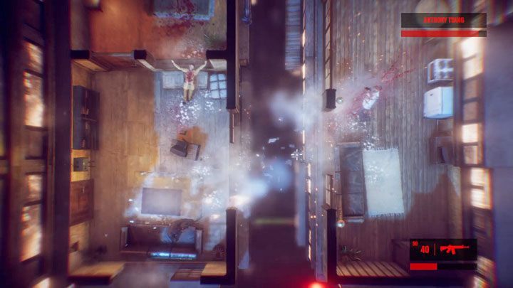 The general idea of the fight is similar to all of the previous encounters with the bosses - Anthony The Boss Tsang - chapter 5 (Today)| The Hong Kong Massacre Bosses - Bosses - The Hong Kong Massacre Guide