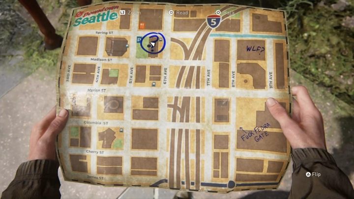 1 - The Last of Us 2: Downtown, Seattle Day 1, Ellie walkthrough - Seattle Day 1 - Ellie - The Last of Us 2 Guide