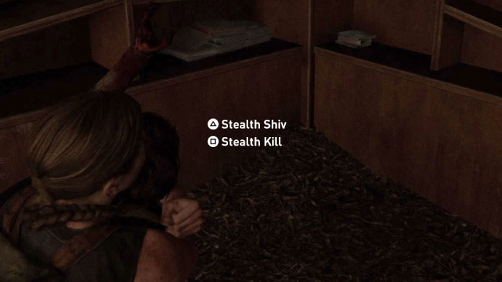 The second use of a Shiv blade is to kill regular opponents faster - The Last of Us 2: Are melee weapons indestructible? - Combat - The Last of Us 2 Guide