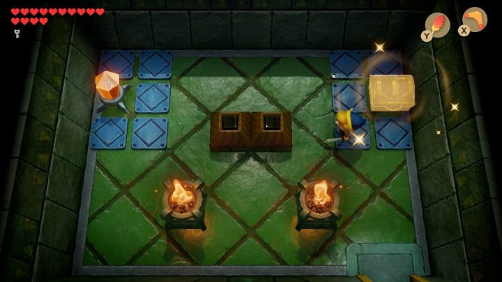 Go up and then go through the door on the right - Eagles Tower | Links Awakening Walkthrough - Walkthrough - Links Awakening Guide