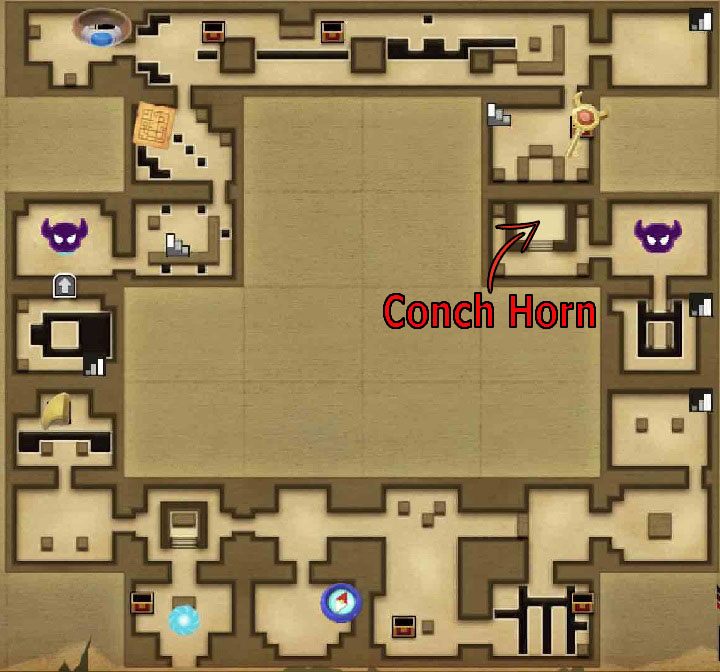 The map with the most important stops during exploration. - Bottle Grotto | Links Awakening Walkthrough - Walkthrough - Links Awakening Guide