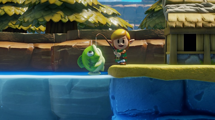 Aside from traveling through the open world, exploring the dungeons, solving puzzles, and fighting with various opponents The Legend of Zelda: Links Awakening also offers a mini fishing game - Fishing in Links Awakening - Basics - Links Awakening Guide