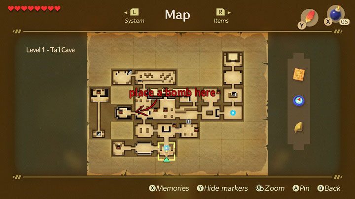 Leave the village and go to the Tail Cave - Key Cavern | Links Awakening Walkthrough - Walkthrough - Links Awakening Guide