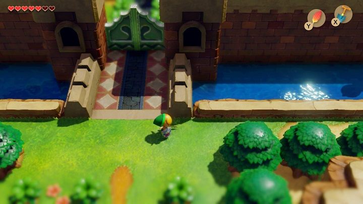 Exit his villa and go right - Key Cavern | Links Awakening Walkthrough - Walkthrough - Links Awakening Guide