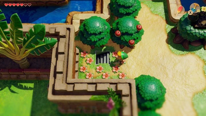 Cross the bridge and go up - Key Cavern | Links Awakening Walkthrough - Walkthrough - Links Awakening Guide