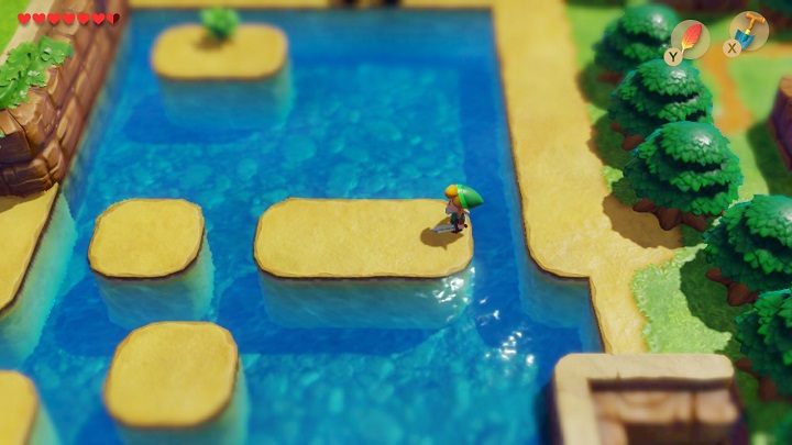 Go back to the Richards Villa and go right - Key Cavern | Links Awakening Walkthrough - Walkthrough - Links Awakening Guide