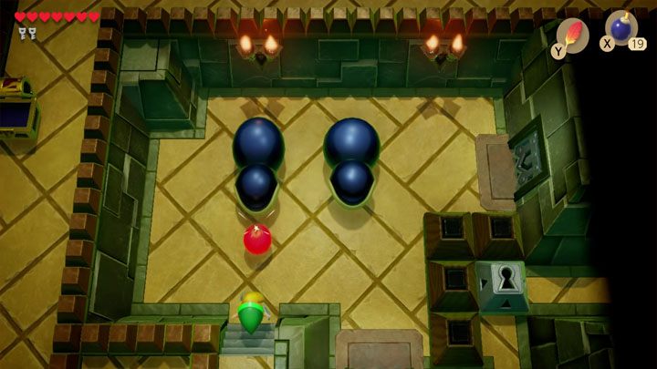 Dodongo Snakes always appear in pairs - Dodongo Snakes | Boss in Links Awakening - Bosses - Links Awakening Guide