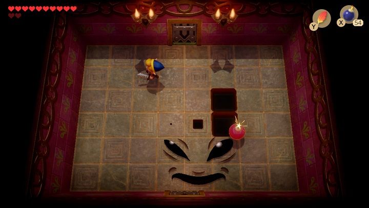 Facade is the Main Boss in Face Shrine, that guards the Coral Triangle - Facade | Boss in Links Awakening - Bosses - Links Awakening Guide