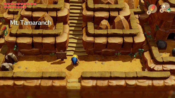 Teleport nearby Dampes Hut and go a bit to the west - Wind Fishs Egg | Links Awakening Walkthrough - Walkthrough - Links Awakening Guide