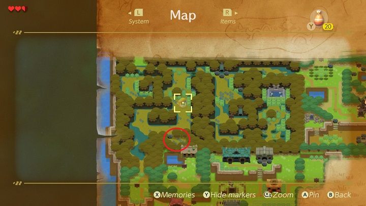 12 - Secret Seashells in Links Awakening - Collectibles - Links Awakening Guide