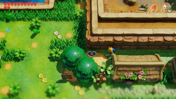 #18 Above the Animal Village - Pieces of Heart in Links Awakening - Collectibles - Links Awakening Guide