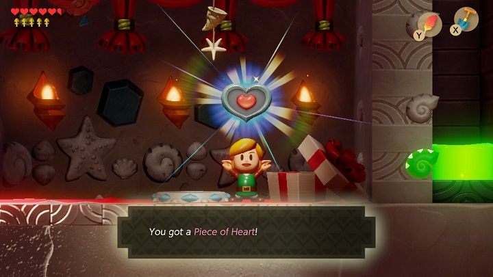 #22 Received in the Seashell Mansion for five collected shells - Pieces of Heart in Links Awakening - Collectibles - Links Awakening Guide