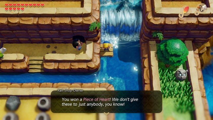#27 Finish the Rapid Race in under 40 seconds - Pieces of Heart in Links Awakening - Collectibles - Links Awakening Guide