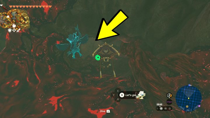 Fly through the next hole next to more Like Likes - Zelda TotK: Destroy Ganondorf - Walkthrough - Zelda Tears of the Kingdom Guide