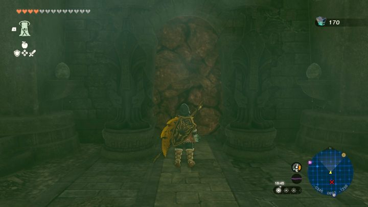 Destroy the rocks blocking the way forward and keep going - Zelda TotK: Destroy Ganondorf - Walkthrough - Zelda Tears of the Kingdom Guide