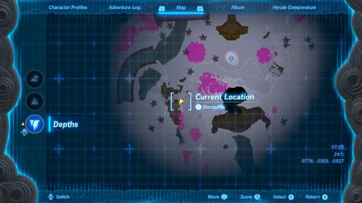 Head to the building southwest of the Construct Factory - Zelda TotK: Find the Fifth Sage - Walkthrough - Zelda Tears of the Kingdom Guide