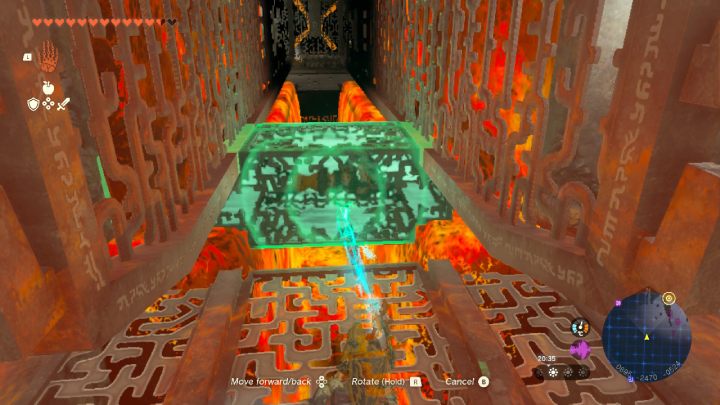 Detach the wheels from the box and place them as pictured above - Zelda TotK: Find the Fifth Sage - Walkthrough - Zelda Tears of the Kingdom Guide