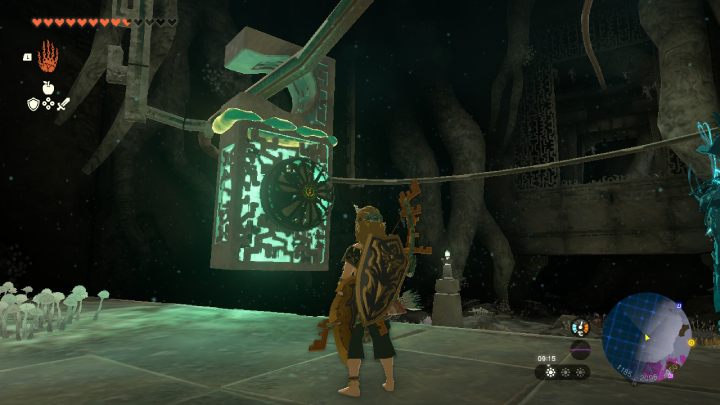 Attach the elements pictured above to the box and place it on the rails - Zelda TotK: Find the Fifth Sage - Walkthrough - Zelda Tears of the Kingdom Guide