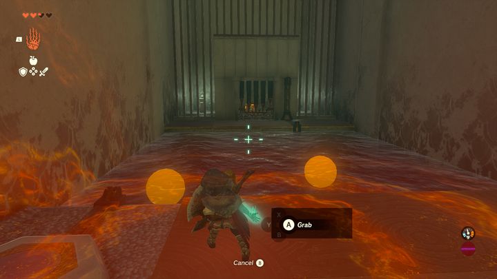 Before taking the elevator up, take the battery with you and place it to the left, in the special charging area - Zelda Tears of the Kingdom: Mogawak Shrine - Surface - Zelda Tears of the Kingdom Guide