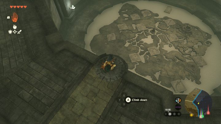 Go to the next room and head down - Zelda TotK: The Dragons Tears - Walkthrough - Zelda Tears of the Kingdom Guide