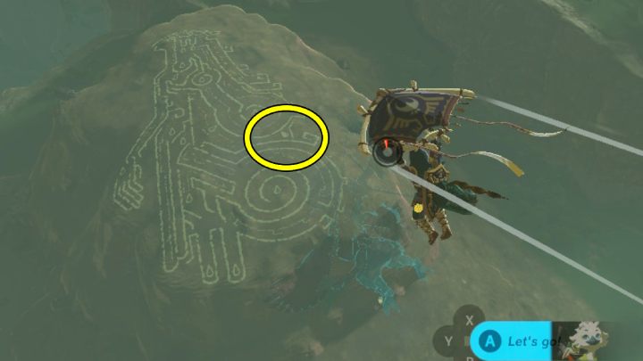 The next Tear of the Dragon is near the Hyrule Ridge region - Zelda TotK: The Dragons Tears - Walkthrough - Zelda Tears of the Kingdom Guide