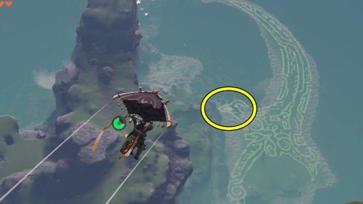 You will find this Tear of the Dragon at the southeastern edge of the map - Zelda TotK: The Dragons Tears - Walkthrough - Zelda Tears of the Kingdom Guide