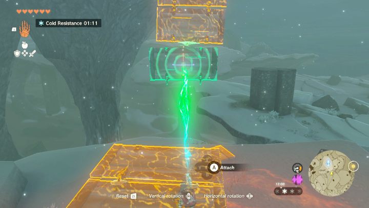 Pikida Stonegrove Skyview Tower is on a very high mountain - Zelda TotK: Skyview Tower Map - Secrets and Collectibles - Zelda Tears of the Kingdom Guide