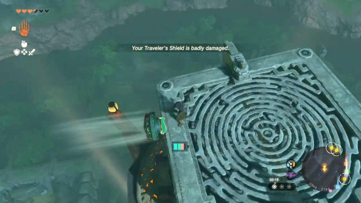 Thyphlo Ruins Skyview Tower will be blocked by a platform - Zelda TotK: Skyview Tower Map - Secrets and Collectibles - Zelda Tears of the Kingdom Guide