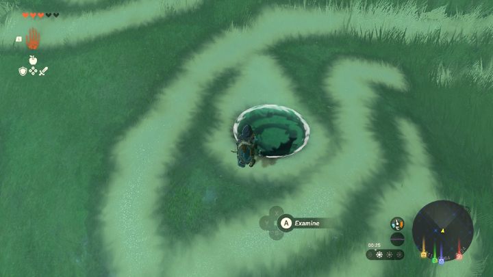 Examine the Dragon's Tear found in the Geoglyph - Zelda TotK: Impa and the Geoglyphs - Walkthrough - Zelda Tears of the Kingdom Guide