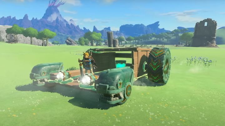 This vehicle is ideal for traversing the southern part of the game world - Zelda TotK: Vehicles - Basics - Zelda Tears of the Kingdom Guide