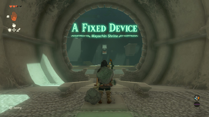 Upon entering a Shrine, a small hint in the form of the main puzzle's name will also appear on the screen - Zelda TotK: Shrines Map - Secrets and Collectibles - Zelda Tears of the Kingdom Guide