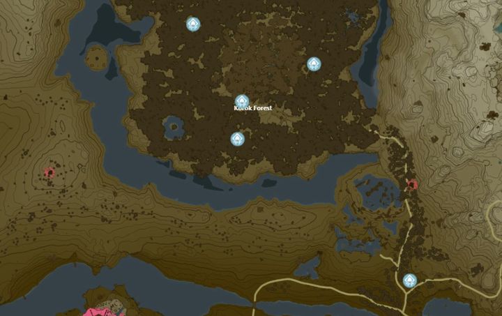 This temple is associated with A Pretty Stone and Five Golden Apples Shrine Quest - Zelda TotK: All Shrines in Great Hyrule Forest - Surface - Zelda Tears of the Kingdom Guide