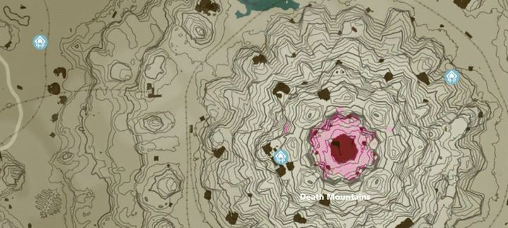 In this shrine, you must build vehicles that will make it easier for you to drive through the lava - Zelda TotK: All Shrines in Death Mountain - Surface - Zelda Tears of the Kingdom Guide