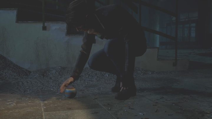 Your attention will be drawn to the ball, which will make the heroine think about Sadness - The Medium: Passage to the other side of the mirror - walkthrough - Walkthrough - The Medium Guide