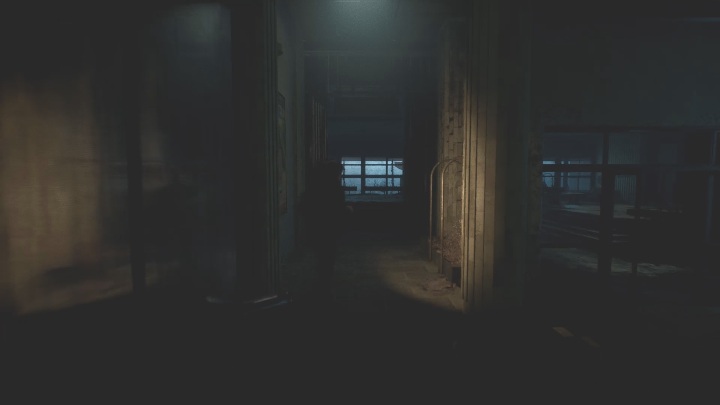 After examining all available items, check out the path leading to the pool - The Medium: Passage to the other side of the mirror - walkthrough - Walkthrough - The Medium Guide