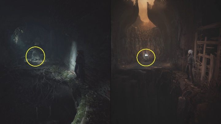 Head left to reach the chasm - The Medium: Journey to the hotel - walkthrough - Walkthrough - The Medium Guide