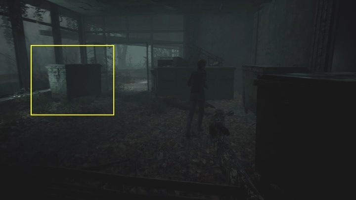 To get to the hotel you must first use the screwdriver to open the side entrance and move out one container - The Medium: Journey to the hotel - walkthrough - Walkthrough - The Medium Guide