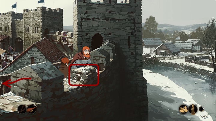 Of course, you should ask whether they require a mason to reinforce the walls - Chapter Three - The Conspiracy - Book One: From the Ashes - The Pillars of the Earth Game Guide