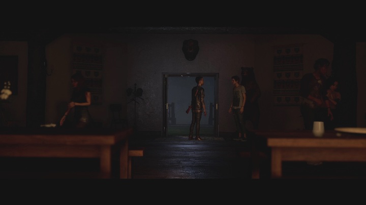 When you enter the building, you can get The Strength card - The Quarry: Chapter 4 - walkthrough - Walkthrough - The Quarry - Game Guide