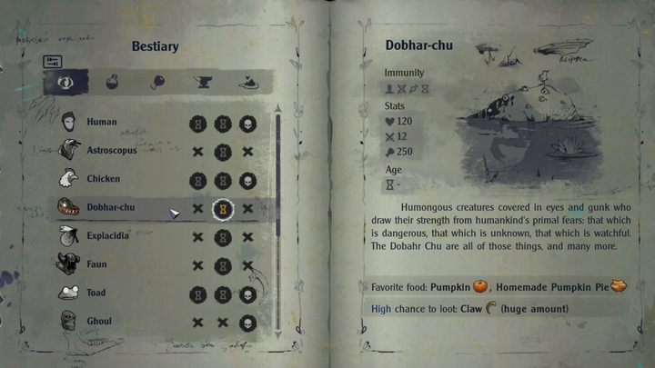 This monster fits in the boss category - they're the strongest monster in the game - The Serpent Rogue: Bestiary - all pages - Followers and Monsters - The Serpent Rogue Guide